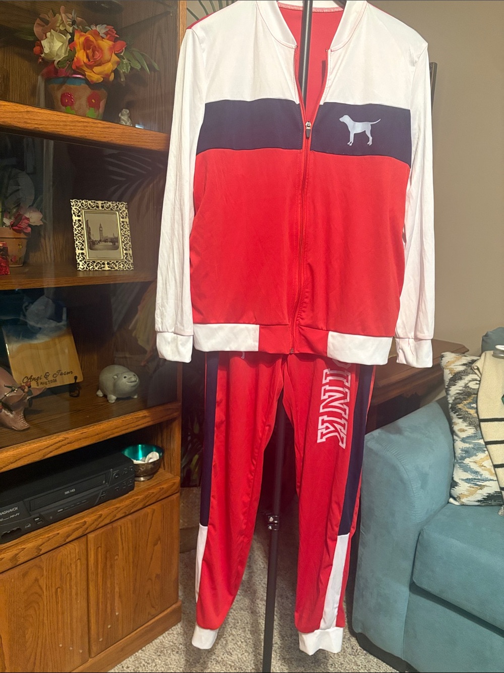 Red, White Navy Track Set